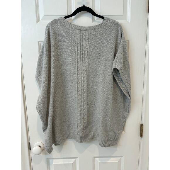 Talbots Seed Stitched Oversized Sweater Vest/Poncho size Medium - Picture 6 of 6